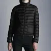 디자이너 여성 Maya Down Jackets 자수 편지 배지 여성 Lans 스탠드 칼라 가벼운 겉옷 겨울 코트 8 색 복구 재킷 001