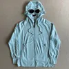 Avrupa Tasarımcı Marka Goggle İki Lens Gözlük Hoodies Windbreak Cardigan Fermuar Cep Erkekler Sweatshirtler Açık Mekan Pamuk JA5771955