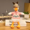 Cartoon carino da viaggio da viaggio cucciolo cucciolo di peluche giocattoli peluche imbottiti adorabili bambola animale cuscino per bambini per bambini regalo di compleanno