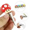 New Mushroom Silicone Tobacco Stick Roach Clip Cigarette Smoking Clips Clamp Smoke Blunt Holder For Lady