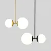 Hanglampen Noord -Europa Post Moderne slaapkamer Bedroom Designer Milk Tea Shop Kleding Koffiebar Creatieve kroonluchter