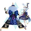 Kamisato ayaka cosplay jenshin etkisi kostüm üniforma anime Çin sty cadılar bayramı kostümleri oyunu h220804