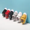 Athletic Outdoor Kids Shoes Girls Boys Top Brand Sneakers Canvas Toddler Breattable Spring Running Sport Baby Soft Casule Sneaker för 1-3Y