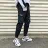 Band m￤n jogger sweatpants m￤ns lastbyxor streetwear hip hop casual svart harem byxor manliga harajuku modebyxor 220816