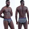 3 unids Set Bragas para hombres Slip sexy para hombre Ropa interior de algodón Boxershorts Calzoncillos Calzoncillos Jockstrap Ropa interior suave 220505