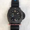 Hot Selling Super Quality Watches 47mm Submersible PAM616 PAM00616 COBOL FIBER CAL.9000 MOSION MEKANISKA Automatisk herrklockor Herrstemtur vs Maker