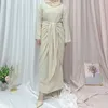 Plain Abaya Dubai Kimono Vest Turkije Hijab Moslim Jurk Afrikaanse Jurken Abaya Voor Vrouwen Kaftan Dubai Caftan Islam Kleding