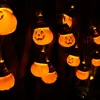 Autres fournitures de fête de fête 1,5 m LED Halloween Pumpkin 10 Light String 3 Styl 220823