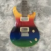 made in china high quality electric guitar rose wood fingerboard 22 fret many color on body beautiful and cool