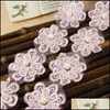 Ribbon Sewing Fabric Tools Baby Kids Maternity H615 1Y/92Cm Bead Organza Lace Trim Knitting Wedding Embroidered Diy Handmade Patchwork S