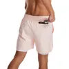 Running Shorts In 1 Men Gym Sports Quick Dry Training Fitness Jogging Short Pants Summer Male Brand Clothing ShortsRunning