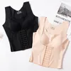 Kvinnor Redutiv Girdle Posture Corrector BH Sömlös underkläder Mantel Slimmingkorsett Toppar Mage Control Body Shaper Tank Top 220813