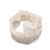 Colares pendentes que vendem um colar de fatia de cristal de ágata natural Colar de fatia irregular de moda Diy Charm Jewelry Comprimento da cadeia de presentes 40 5mmPenda