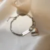 Bracelet en perles pour femmes, Design d'amour, tendance, fête sauvage, étiquette de lettre de rue, bijoux, cadeaux, ne se décolore pas, 2022