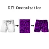 Vi accepterar kära kund DIY Design Anime P O Star Singer Mönster Shorts Män kvinnor 3D Tryck Streetwear B14 220706