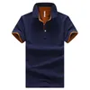 Polo da uomo di marca Polo da uomo di alta qualità in cotone manica corta Marche di abbigliamento Maglie Colletto estivo Colletto da uomo Top 5XL 220606