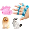 Pet Dog Cat Spazzola da bagno Toelettatura Massaggio Guanti Accessori Articoli per animali Cani Gatti Strumenti Pettine per animali domestici