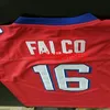 Genähtes Shane Falco #16 The Replacements Movie American Jersey Keanu Reeves Herren Rot S-3XL Viva Villa