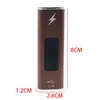 Usb Charge Briquet Sur Push Pulse Arc Électrique Originalité Cadeau Briquet Coupe-Vent Plasma Briquets Gadgets pour Hommes