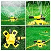 Irrigatore per prato da giardino rotante a 360 gradi Sistema di irrigazione aggiornato automatico per ampia area Spruzzatore per irrigazione con acqua 220813