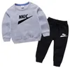 New Clothing Sets spring and autumn new boy girl baby cool and handsome two-piece set for kids