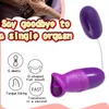 Masturbator tong likken vibrator USB trillende ei g-spot vagina massage clitoris stimulator sexy speelgoed voor vrouwenwinkel