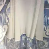 Vrouwen sexy ontwerper blauw en wit porselein print temperament tube top jarreteljurken hoge kwaliteit jurk voor dames