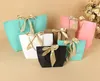 5 kleuren papier geschenk tas boutique kleding verpakking boodschappentassen voor verjaardagscadeau-wrap met handvat SN6477