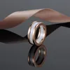 2022 Fashion Designer Ring For Men And Women Classic Single Loop Ceramic Band 316L Titanium Steel Couple Ring