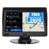 Navigateur de camion de Navigation GPS de voiture de 7 pouces 256 Mo 8 Go avec Bluetooth AVIN pare-soleil FM dernière carte d'europe