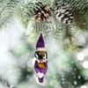 Décorations De Noël Snoop Sur L'étagère Violet Vert Jouets Poupées Acrylique Pendentifs Ornements Pour Sac De Voiture Arbre Accessoires Maison DecoratiChrist