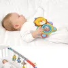 soft baby rattles toys 0-36 months musicical crib bed stroller clip lovely kids toy for newborns education bebe beds bell rattle Zebra lion monkey