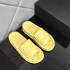 Clássico luxo paris novo moda novo estilo flip flops cor sólida praia bulking mulheres sandálias sapatos sola macio para viajar