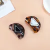 2022 Luxury Fashion Womens Designer Hair Clips Claws Big Square Crabs Clip Leopard Grain Plugs For Women Hair Accessories6176384