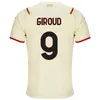 2022 2023 2024 Ibrahimovic Giroud AC Milans Soccer Jerseys 16 17 18 19 20 21 22 23 24 24 Bennacer Kessie Romagnoli Calhanoglu Tonali Rebic Pulisic Football Shirt R.Leao R.Leao