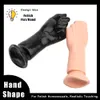 Vatine Super enorm simulering Fist Anal Plug Sucker Butt For Women Män hand Touch G-Spot Vaginal Masturbate
