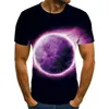 T-shirts homme Camiseta De Manga Corta Con Estampado 3D Estrellas Ropa Moderna Juvenil Vitalidad Divertida Nueva Para Verano 2022Homme