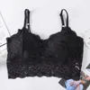 Bustiers korsetter Free Size BH Sexig Bralette Crop Top Underwear Push Up Strapless BH Spets kvinnliga underkläderbuster