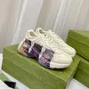 Trendig Klassisk Herr Kvinnor Utomhus Sport Fritidsskor Smutsiga Vintage Sneakers Chaussures Sneakers Retro Plattform Gammal Toppkvalitet Promenad Läder Tennissko