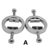 1 Pair Nipple Clips Stainless Steel Adjustable Torture Play Clamps Breast BDSM Restraint Fetish sexy Toys For Women