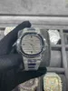Hochwertige, modische Herren-Armbanduhr aus Edelstahl, wasserdicht, Hip-Hop-Diamantuhr, Luxus-Armbanduhr, automatische mechanische Uhren