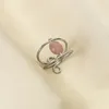 Исцеляющие кристаллические кольца для женщин духовные каменные кольца регулируют размер