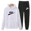 Neue Marke Trainingsanzug Männer Casual Mit Kapuze Herren Zwei Stück Hoodie + Hosen Set Hip Hop Streetwear Mode Mann Jogger anzug Sets