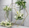 Decoração de festa Plinth Flowers Flowers Arch Props Castas Rota Pumbo para balões de parede Tabel de faixa Central Pieces Decor Bolo Stand Stand