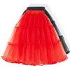 60cm uzunluğunda gelin partisi petticoat bel boyutu 60-100cm için kadınlar petticoat yaz krinolini ayarlayın çember yok