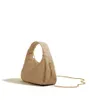Вечерние сумки дизайнерская женщина сумки ниша высокая текстура тренд облачная мода детская сумочка универсальная тканая диагональная сумка для плеча