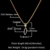 Goud Zilver A-Z Letters Hanger Kettingen Whos Initial Micro Letter Charm voor Mannen Vrouwen met 24 inch Touw chain196f