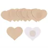 5PC BH Pads Großhandel Silikon Nippel Abdeckung BH Pasties Pad selbstklebende wiederverwendbare Brust Aufkleber Blütenblätter Nippel Aufkleber Y220725