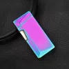 2022 Jobon Electric Lighter Metal WindProof Double Arc Plasma Lighter USBバッテリーインジケーター付きMen's Gift