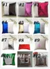 DHL 배송 12 색 스팽글 스팽글 메이드 베개 케이스 쿠션 새로운 승화 마법의 빈 베개 케이스 핫 전송 인쇄 DIY 개인화 선물